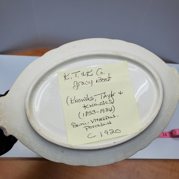 Gravy boat 1920s - Picture 7 of 7